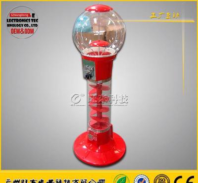 歐美禮品新寵 扭蛋機與自動售貨機的結合——推廣新款全自動彈力球機，助力互動式客流促進大型促銷